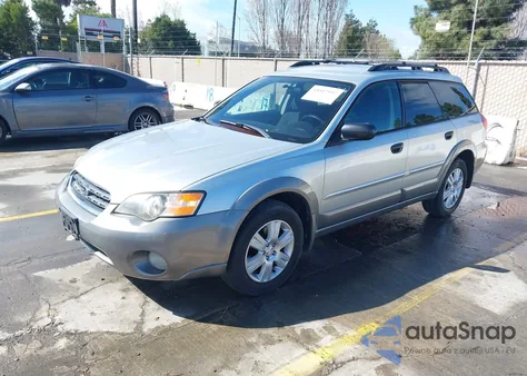 2005 Subaru Outback 2.5I z USA, uszkodzony, nr VIN 4S4BP61CX57380006